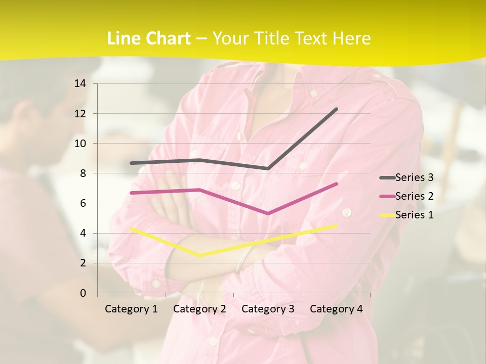 Person Standing Staff PowerPoint Template