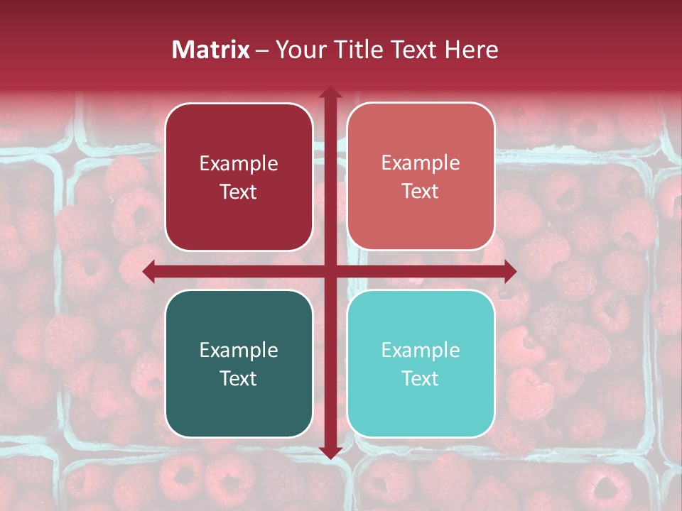 Bunch Fresh Dessert PowerPoint Template