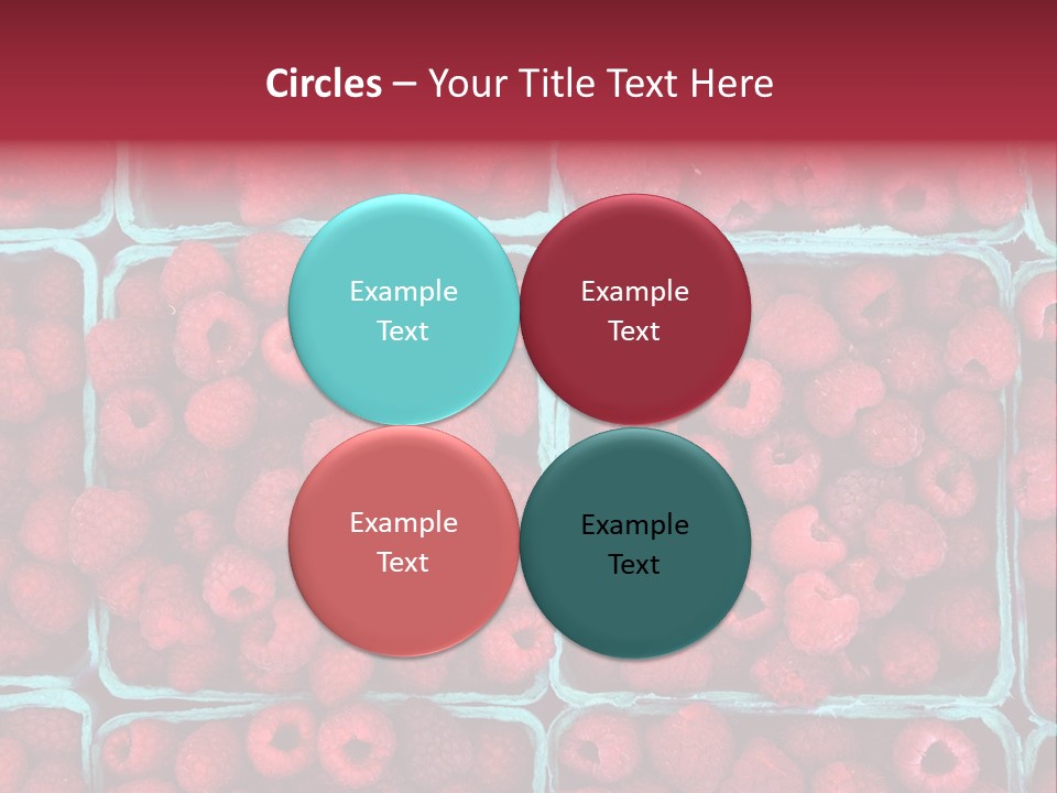 Bunch Fresh Dessert PowerPoint Template