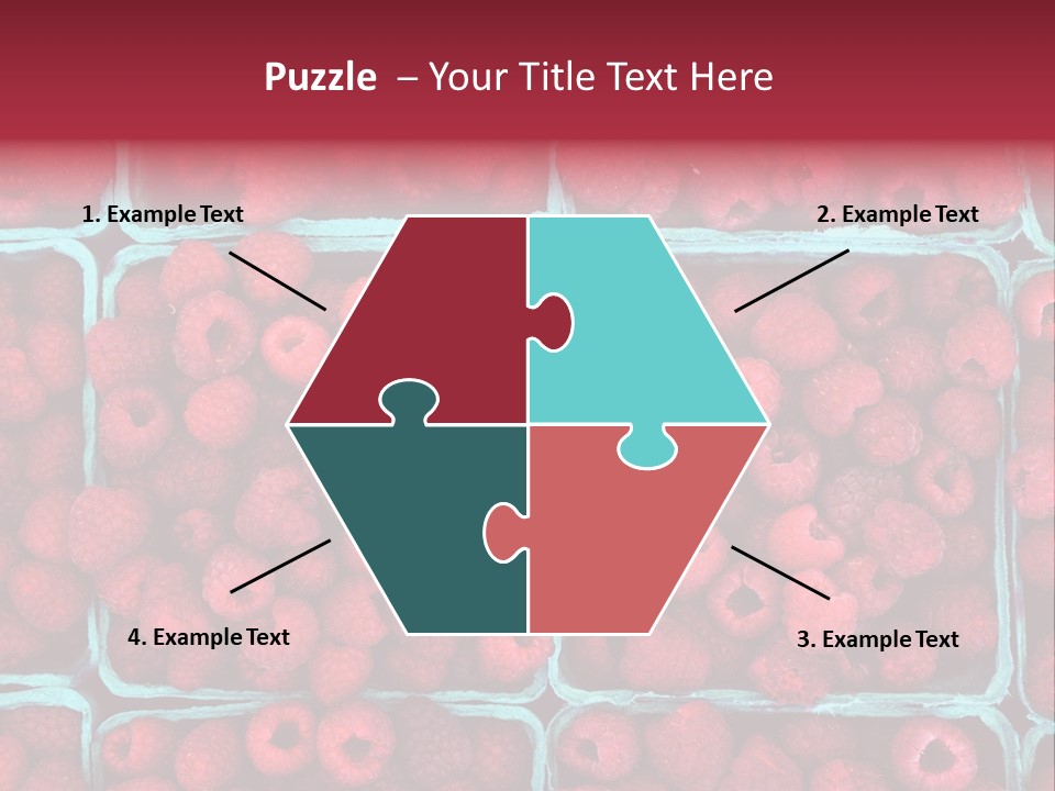 Bunch Fresh Dessert PowerPoint Template