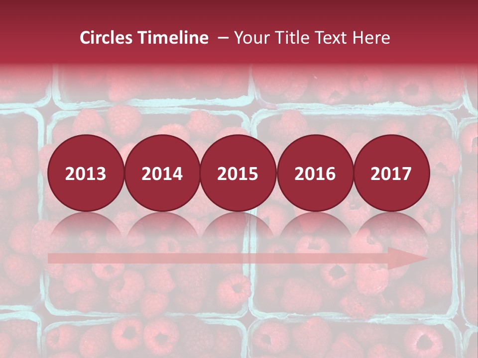 Bunch Fresh Dessert PowerPoint Template