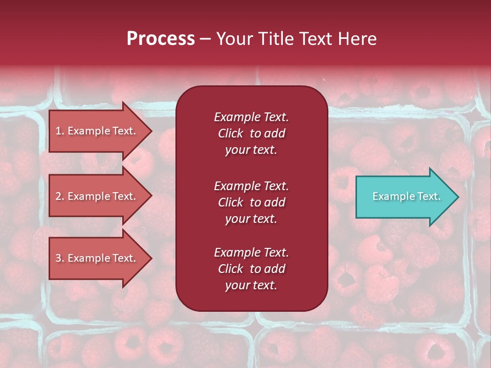 Bunch Fresh Dessert PowerPoint Template