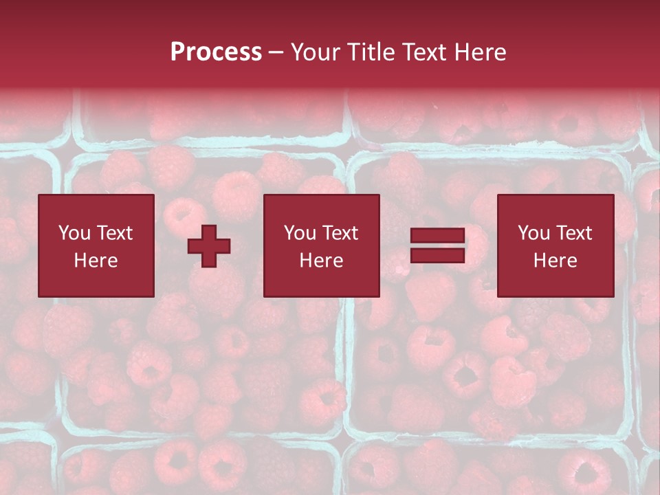 Bunch Fresh Dessert PowerPoint Template