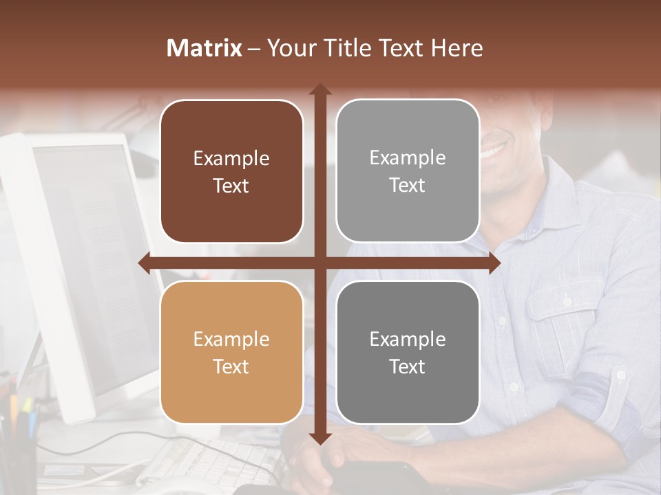 Designer African American Advertising Agency PowerPoint Template