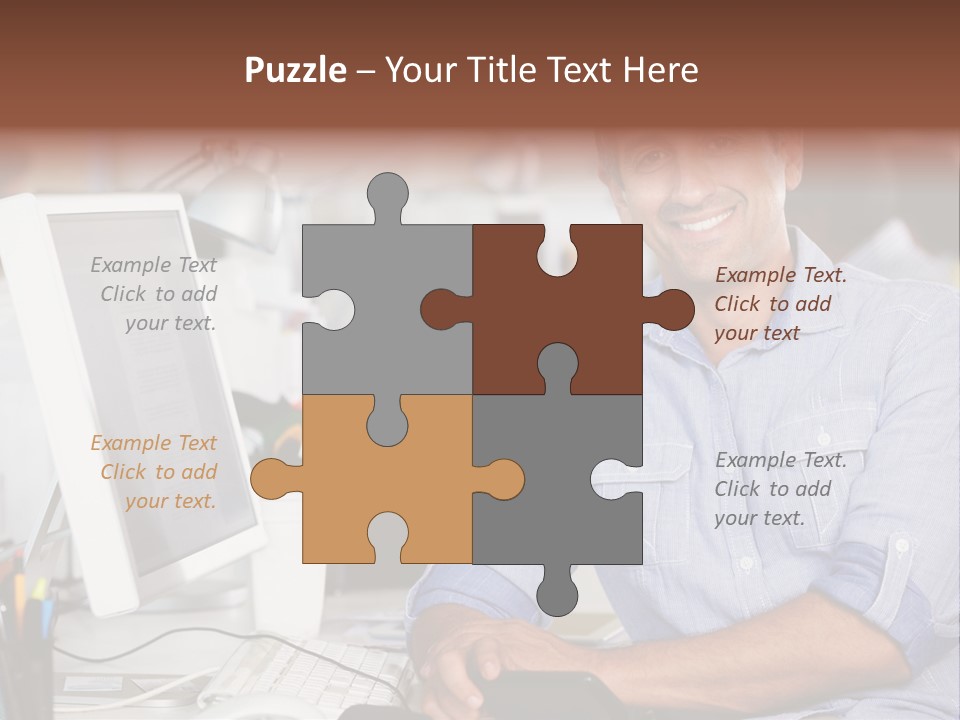 Designer African American Advertising Agency PowerPoint Template