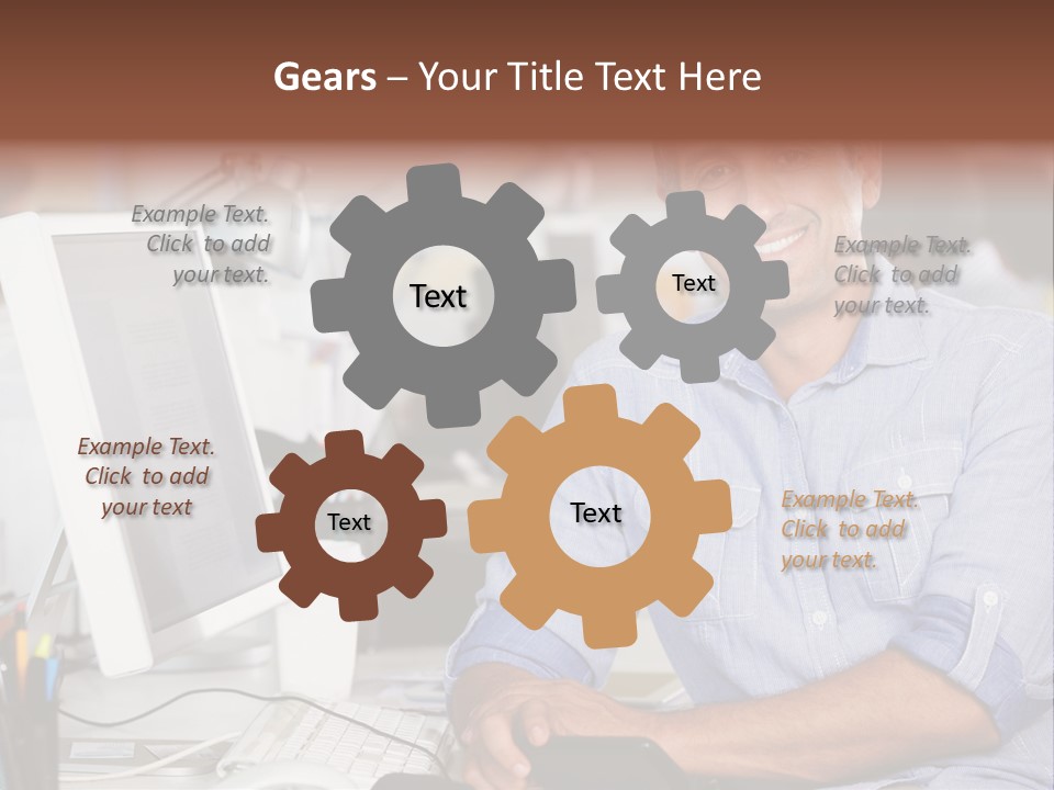 Designer African American Advertising Agency PowerPoint Template