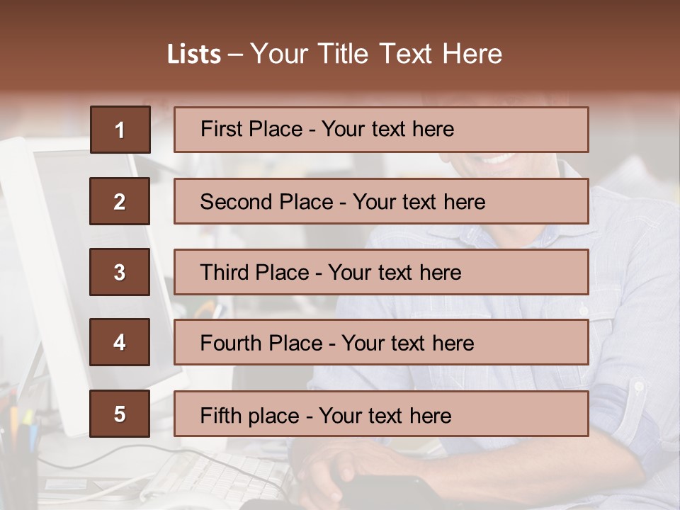 Designer African American Advertising Agency PowerPoint Template