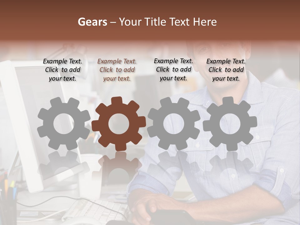 Designer African American Advertising Agency PowerPoint Template