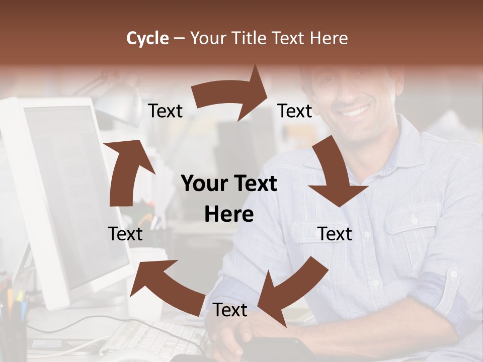 Designer African American Advertising Agency PowerPoint Template