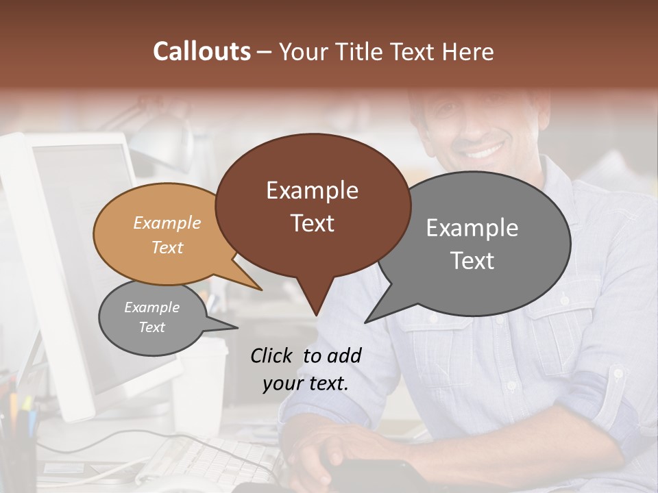 Designer African American Advertising Agency PowerPoint Template