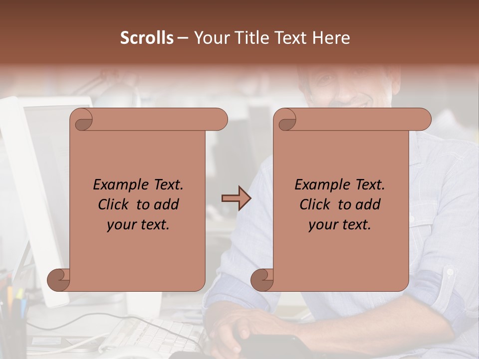 Designer African American Advertising Agency PowerPoint Template