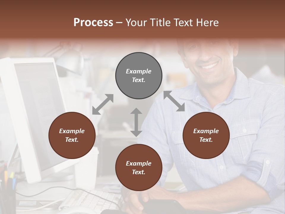 Designer African American Advertising Agency PowerPoint Template