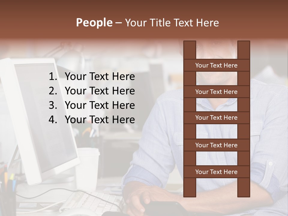 Designer African American Advertising Agency PowerPoint Template