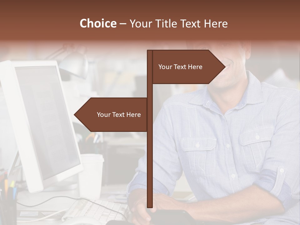 Designer African American Advertising Agency PowerPoint Template
