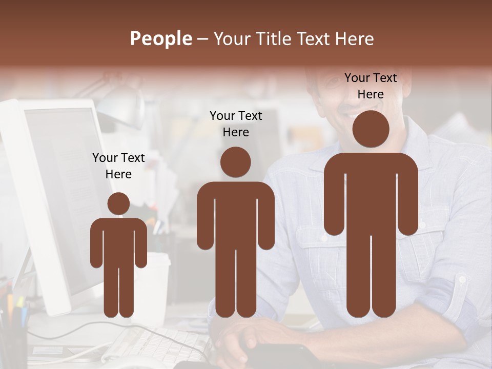 Designer African American Advertising Agency PowerPoint Template