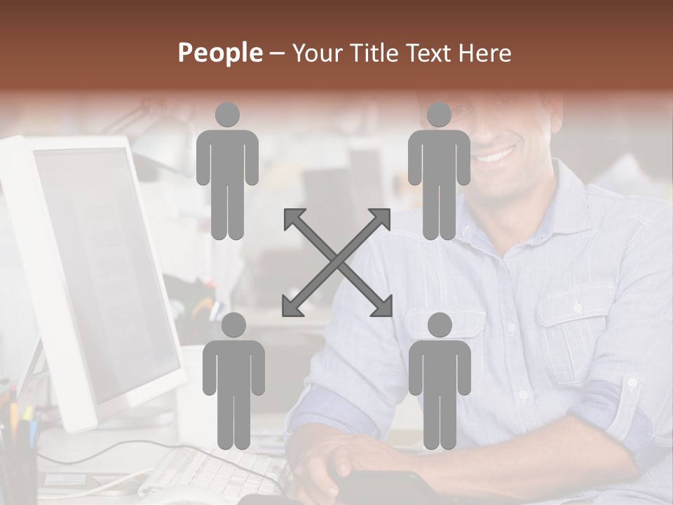 Designer African American Advertising Agency PowerPoint Template