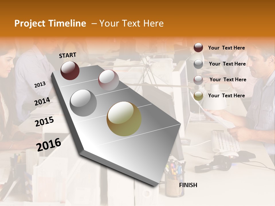 Designer African American Advertising Agency PowerPoint Template