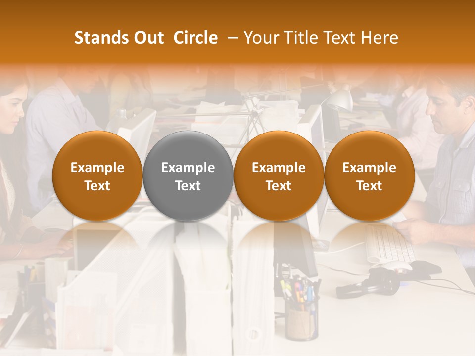 Designer African American Advertising Agency PowerPoint Template