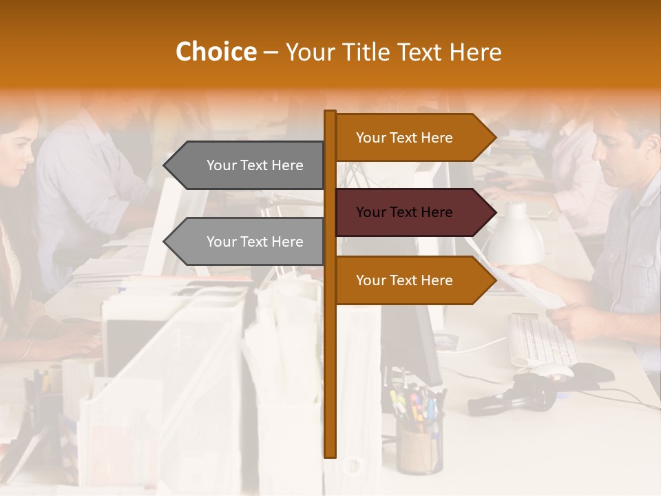 Designer African American Advertising Agency PowerPoint Template