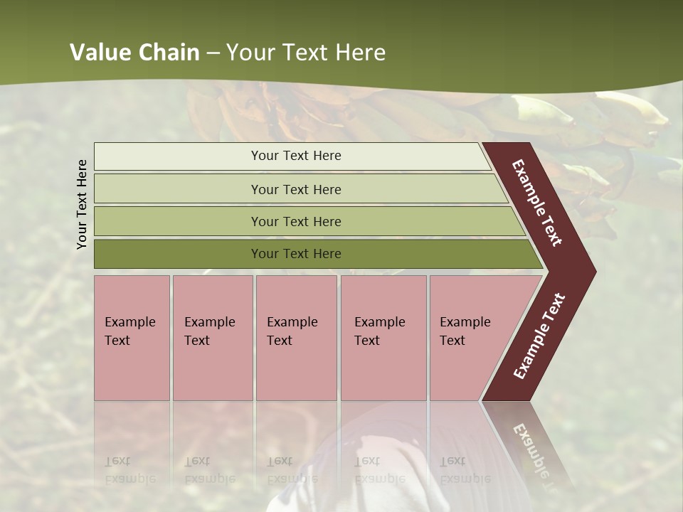 Banana Woman Dirt PowerPoint Template