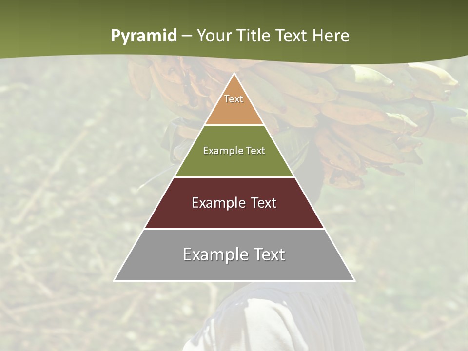 Banana Woman Dirt PowerPoint Template