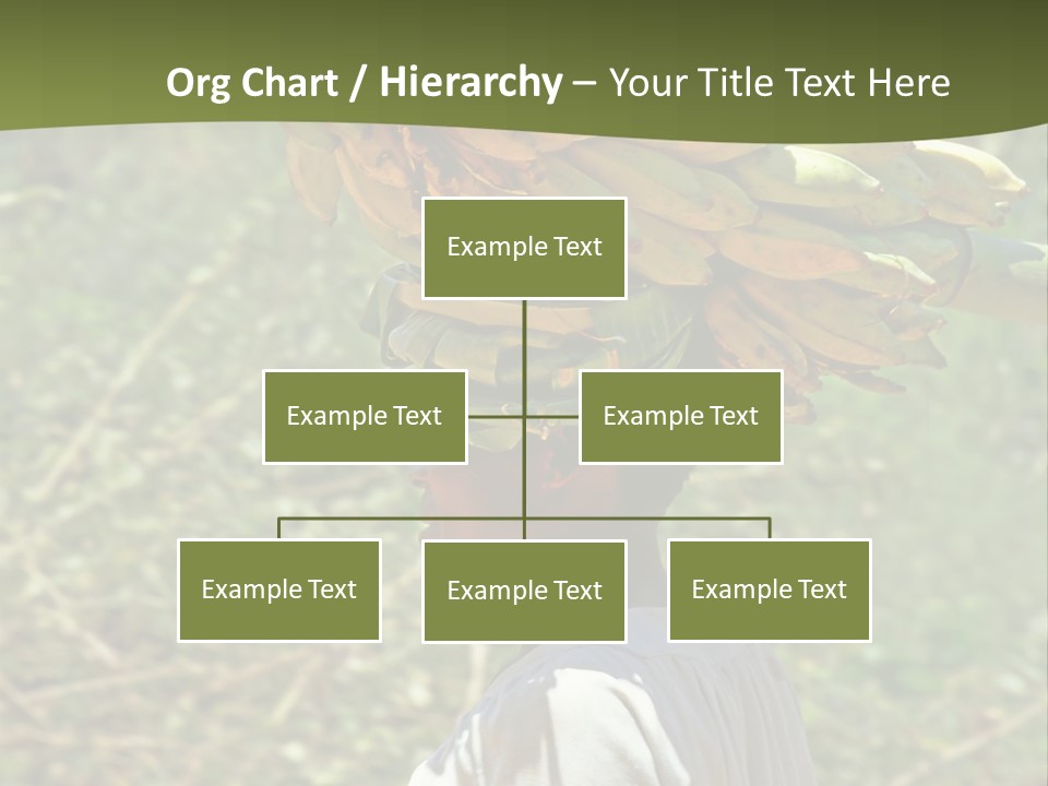 Banana Woman Dirt PowerPoint Template