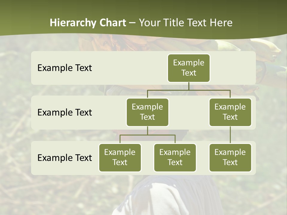 Banana Woman Dirt PowerPoint Template