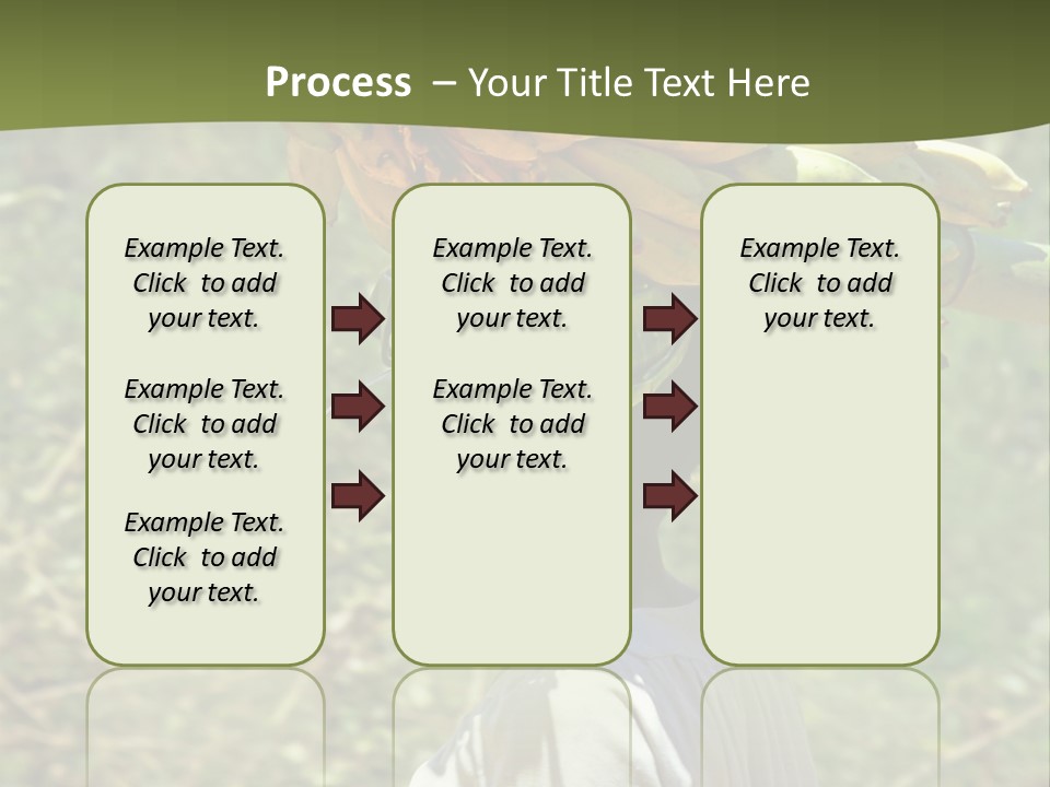 Banana Woman Dirt PowerPoint Template