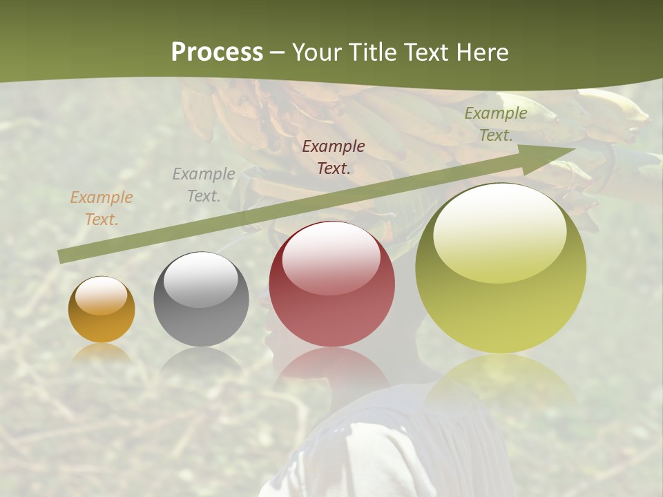 Banana Woman Dirt PowerPoint Template