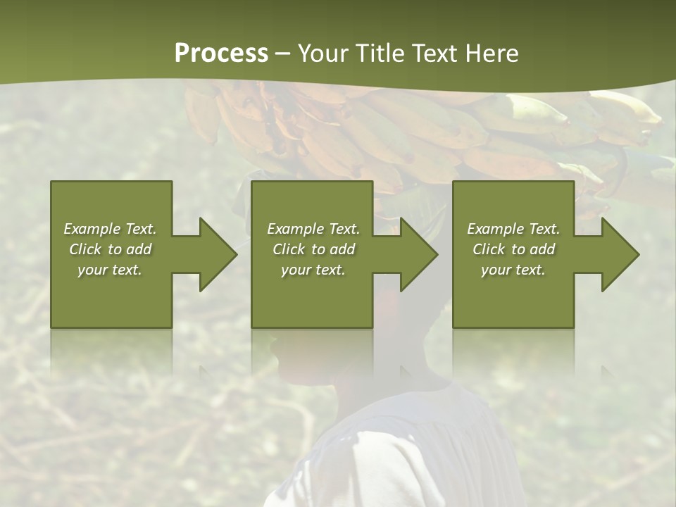Banana Woman Dirt PowerPoint Template