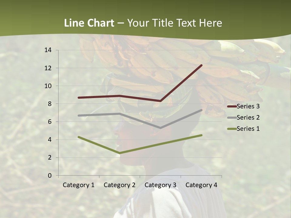 Banana Woman Dirt PowerPoint Template
