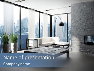 Apartment Household Modern PowerPoint Template