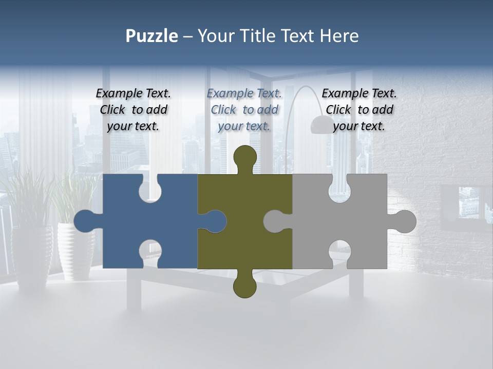 Apartment Household Modern PowerPoint Template