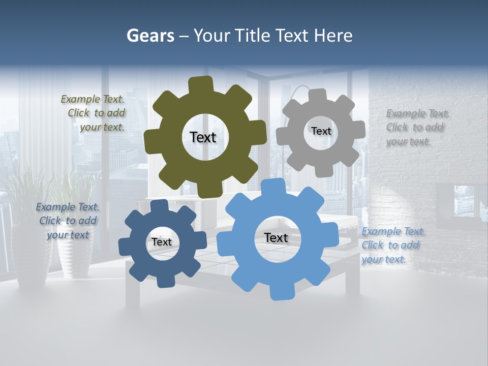 Apartment Household Modern PowerPoint Template