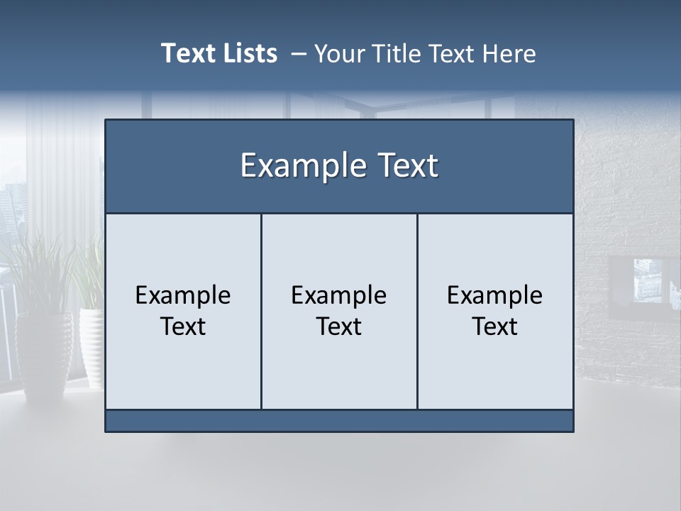 Apartment Household Modern PowerPoint Template