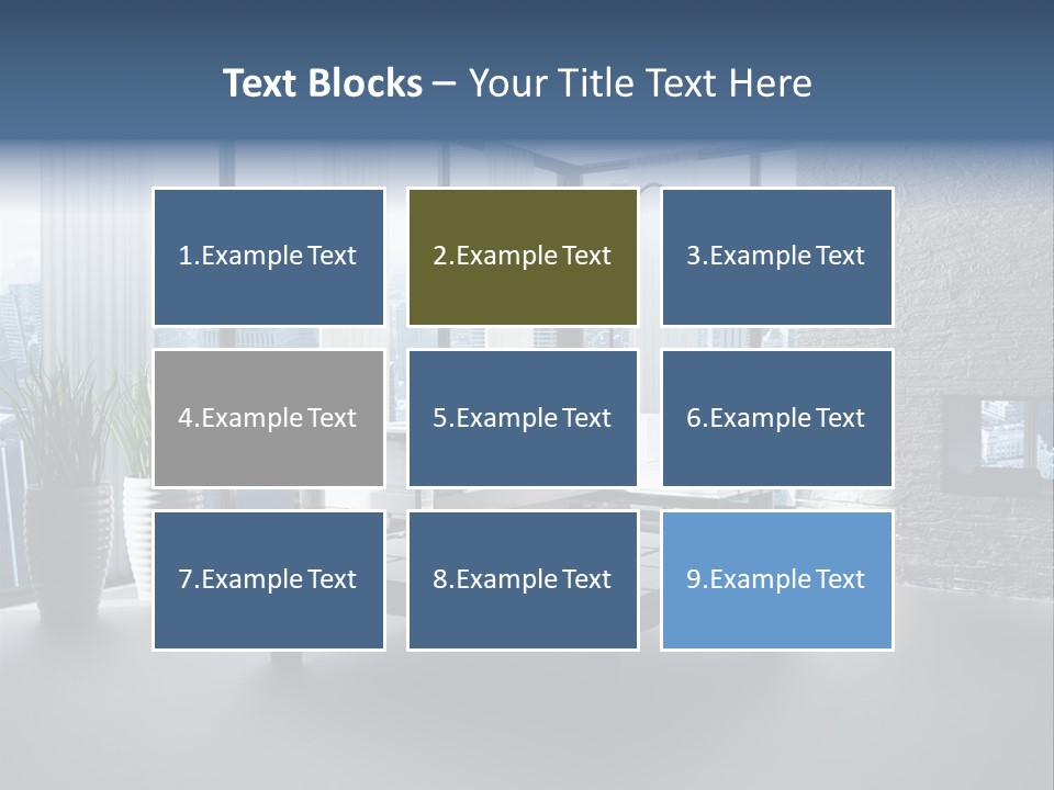 Apartment Household Modern PowerPoint Template