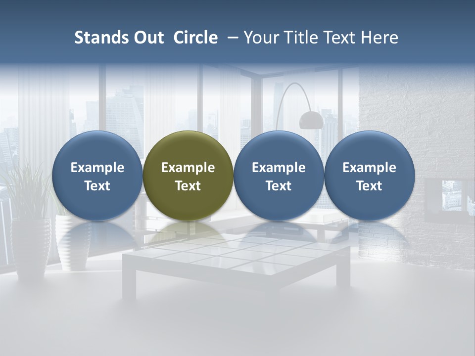 Apartment Household Modern PowerPoint Template