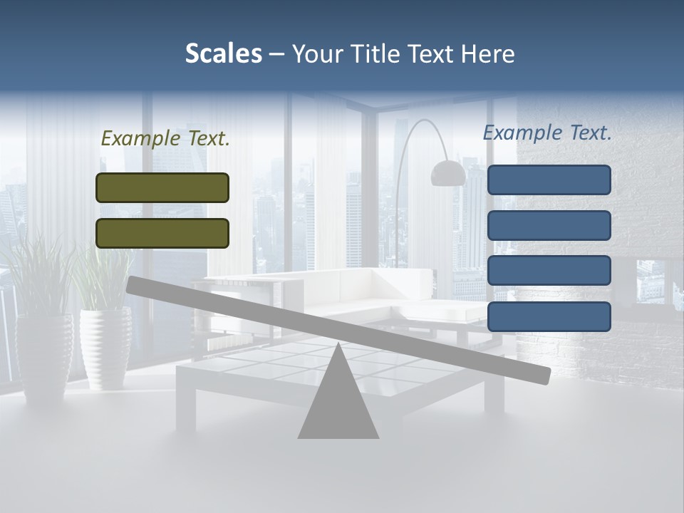 Apartment Household Modern PowerPoint Template
