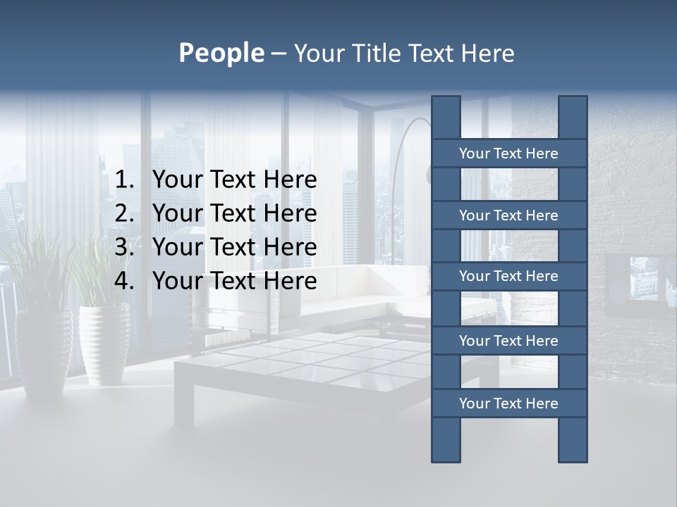 Apartment Household Modern PowerPoint Template