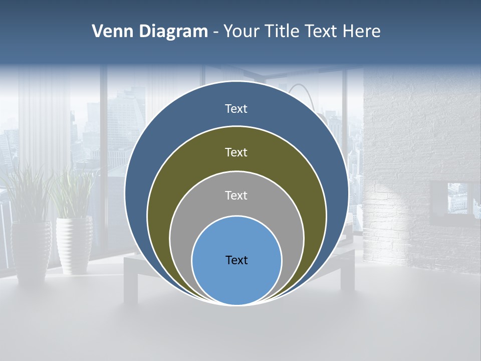 Apartment Household Modern PowerPoint Template