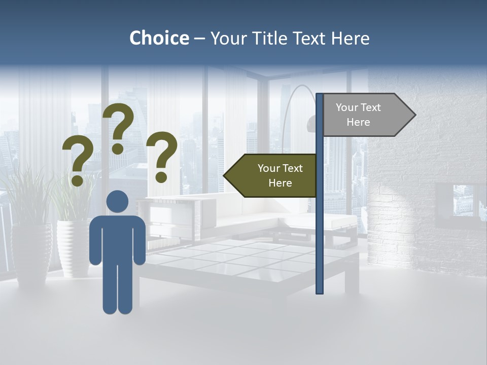 Apartment Household Modern PowerPoint Template