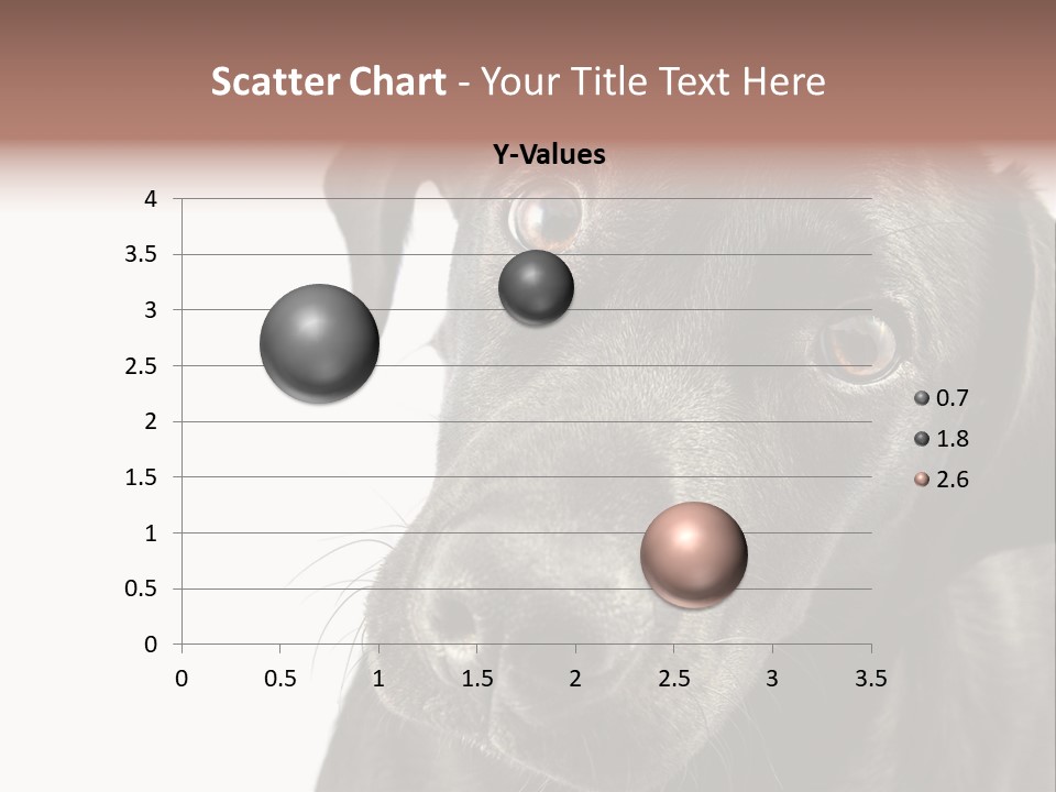 Retriver Intelligence Labrador Retriever PowerPoint Template