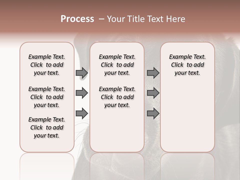 Retriver Intelligence Labrador Retriever PowerPoint Template