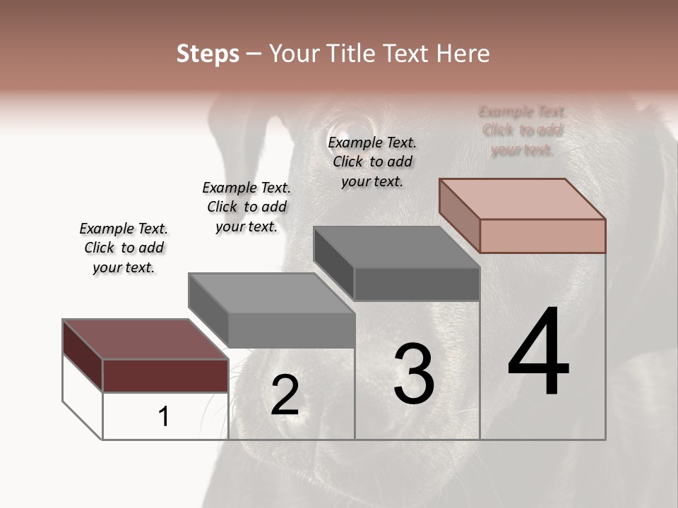 Retriver Intelligence Labrador Retriever PowerPoint Template