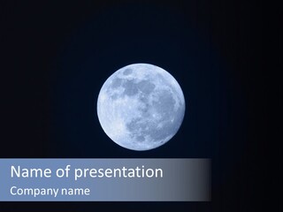 Nature Outside Dark PowerPoint Template