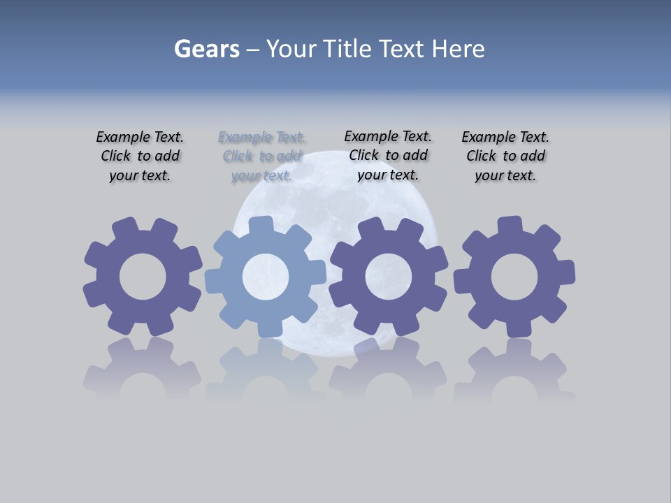 Nature Outside Dark PowerPoint Template