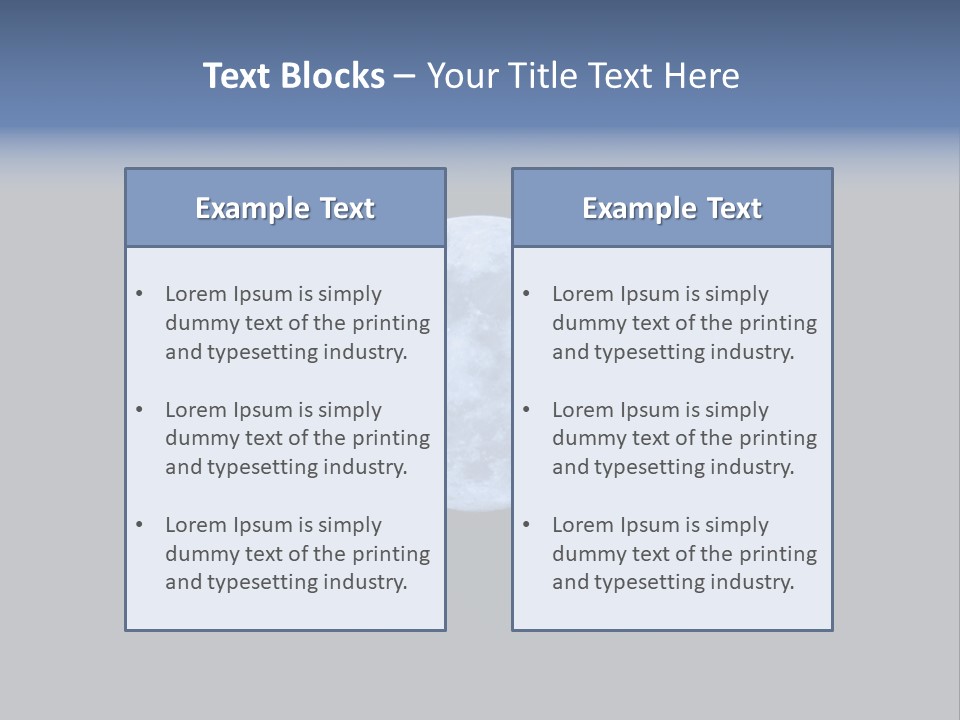 Nature Outside Dark PowerPoint Template