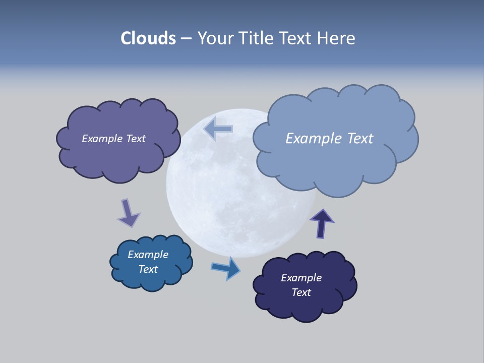 Nature Outside Dark PowerPoint Template
