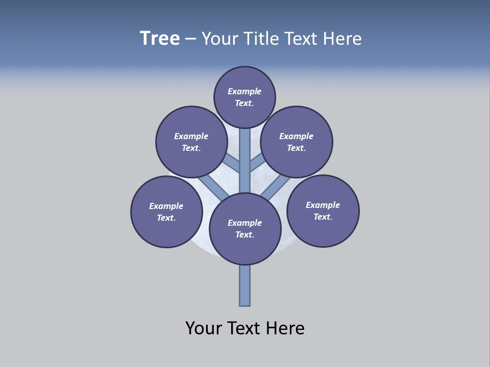 Nature Outside Dark PowerPoint Template