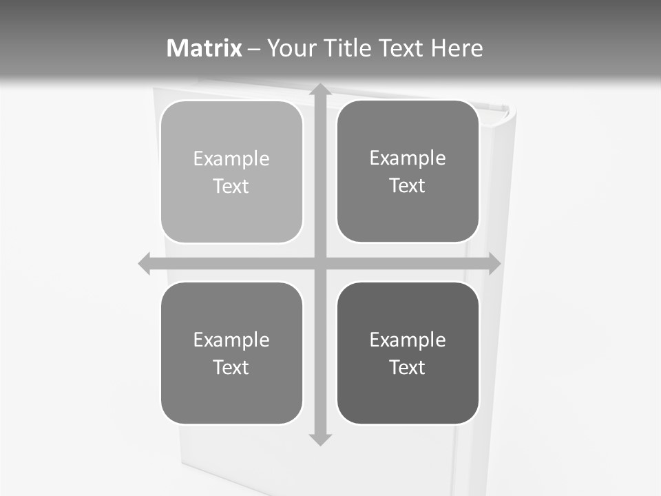 Single Encyclopedia Notebook PowerPoint Template